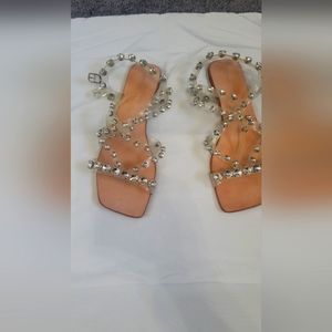 Jeffrey Campbell Rhinestone sandals